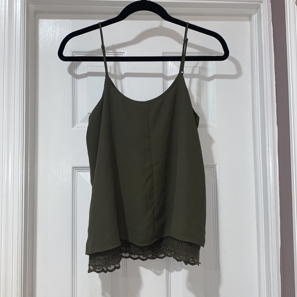 Army Green Tank Top - MEDIUM - Picture 2 of 4